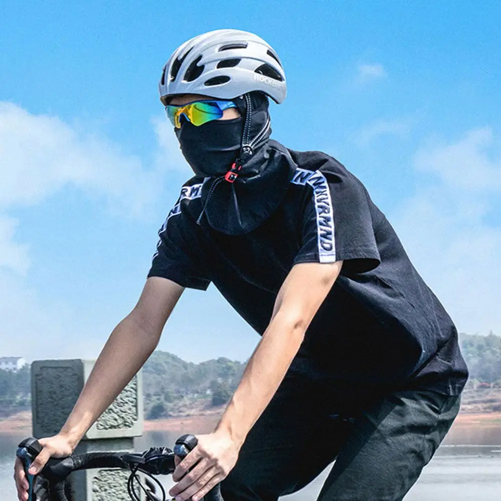 러닝 사이클링 야외 스포츠 방풍 후드 추위 보호 넥 브레이스 오토바이 페이스 마스크 헬멧 라이너 발라클라바