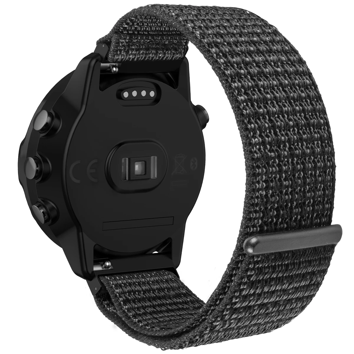 Soft Nylon Strap Wristband - 24mm Premium Sport Watch Band Replacement Bracelet