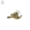 Retro Brass Ocean anglerfish Watching Fishes Sea Animals Model Fishbowl Decoration Action Figures Education Miniatures Kids Toys 6