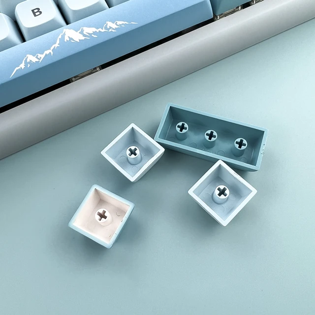 昇華型プリンターキーキャップ,123キーのセット,Gmk,iceberg,pbt,xda 
