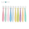 10 Pcs Baby Feeding Spoon Soft Silicone Spoons Training Spoon for Child kids Infants Temperature Sensing Feeding Feeder Flatware 6