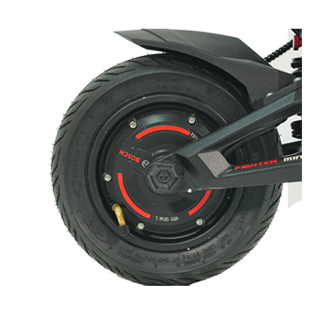Teverun Fighter Mini Pro 60V 25Ah Smart BMS 1000W*2 Motor Dual BOSCH 65km/h 10Inch IPX6 Waterproof Original Scooter