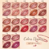 QIBEST 12 Colors Lipliner Pencil Sets Waterproof Sexy Red Matte Contour Tint Lipstick Lasting Non-stick Cup Lips Makeup Kits 3