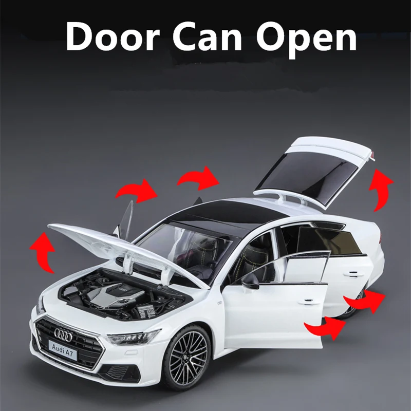 Audi 公式A7 ミニカー　非売品 1:24 AUDI A7 Coupe Alloy Car Model Diecast Metal Toy Vehicle Car