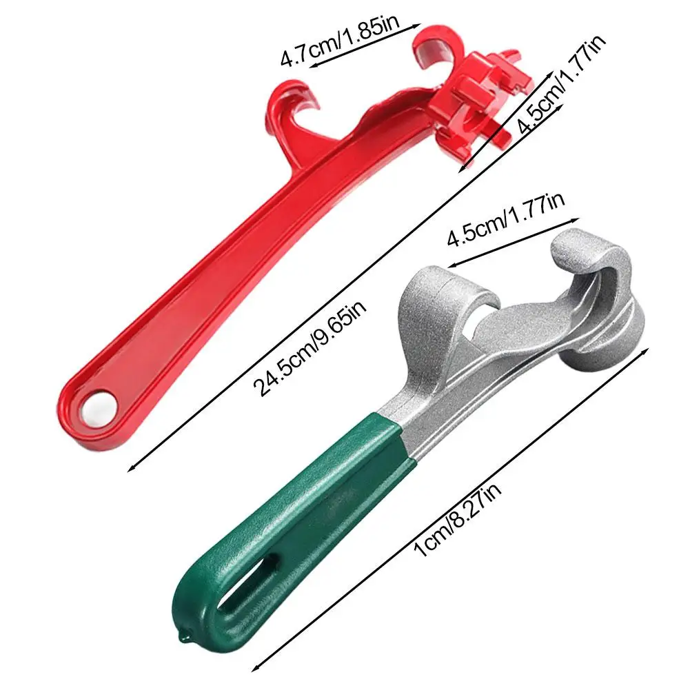Multifunctional Paint Bucket Open Lid Wrench Labor Saving Non Slip Metal Barrel Lid Opener Tool Rust Resistant