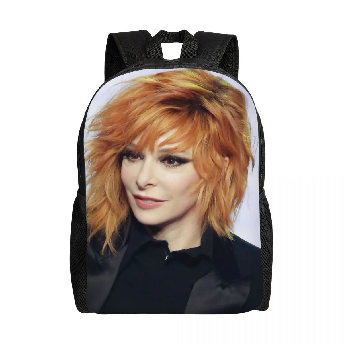 

Рюкзаки для девочек с милым рисунком, дорожные сумки для школы и колледжа с рисунком французского певицы и фермеров, подходят для 15-дюймовых ноутбуков