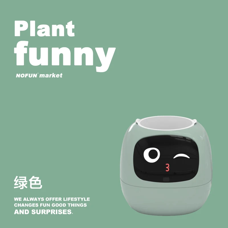 Ivy Plant Pet Robot Creative Interaction Tamagotchi Pet Small Pot App Control Cute Smart Flower Plants Express Emotions