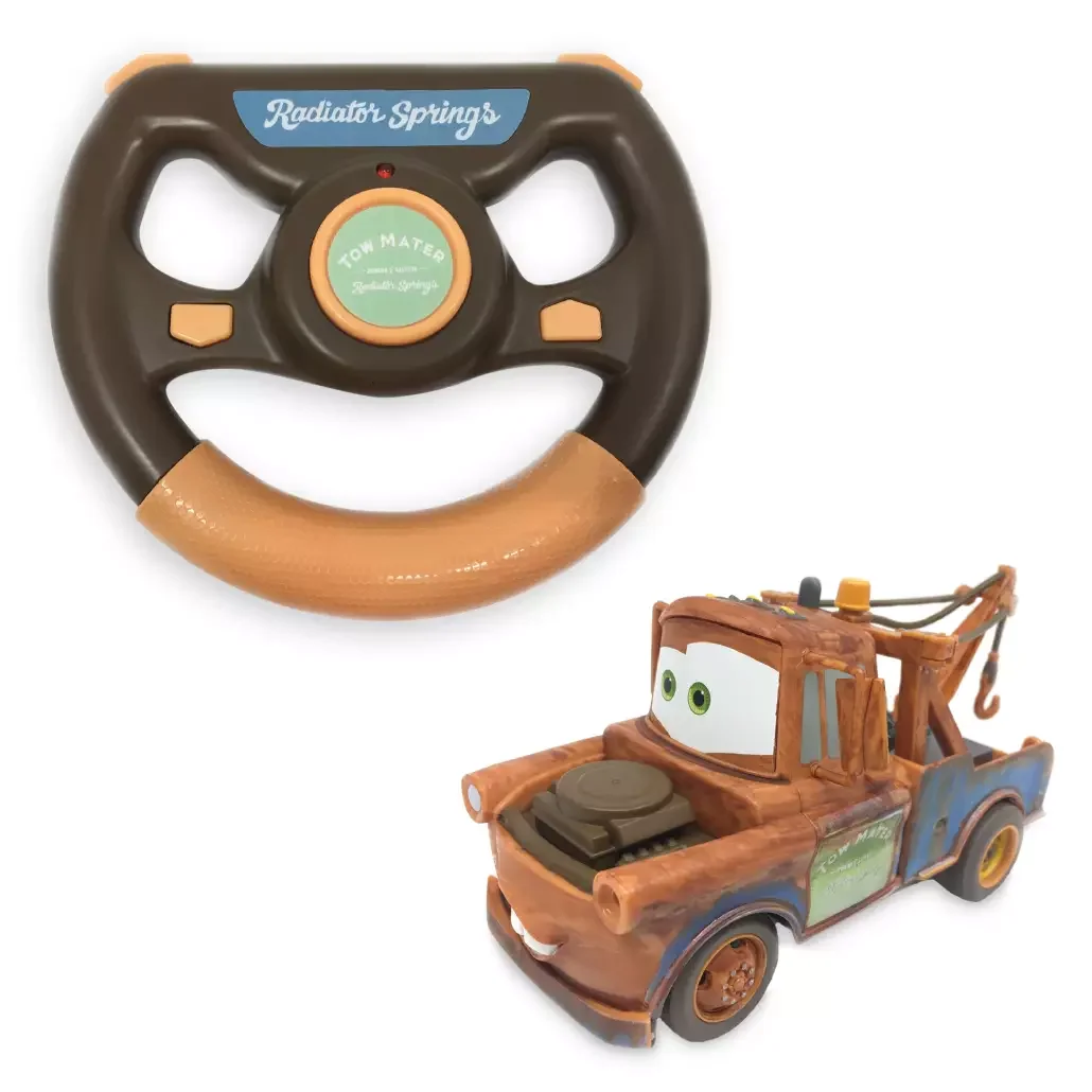Disney Pixar Cars Lightning McQueen Remote Control Vehicle Mater 6''Remote Control Vehicle Children's Remote Control Car Toys 3