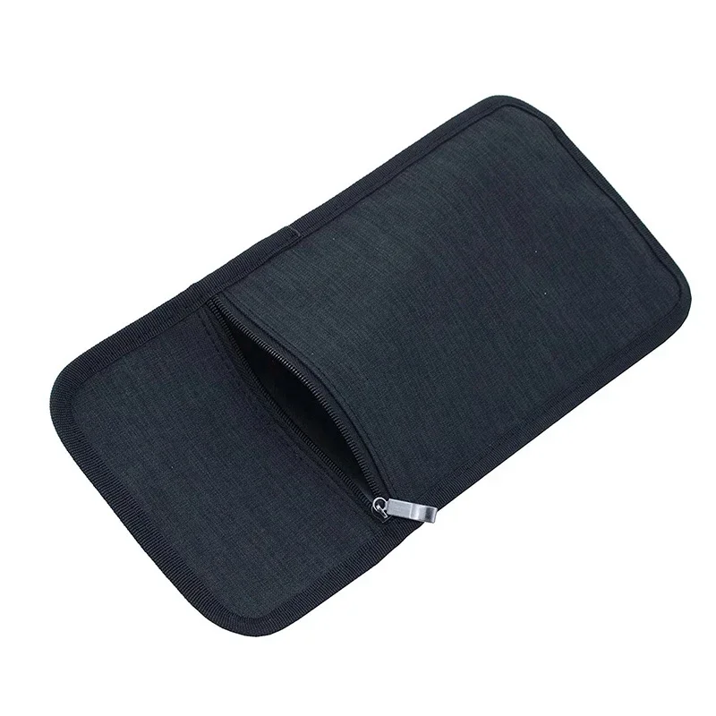 RFID Card Protection Multifunction Travel Passport Holder Neck Bag Nylon Wallet ID Card Pouch Hidden Pockets Purse Chest Case