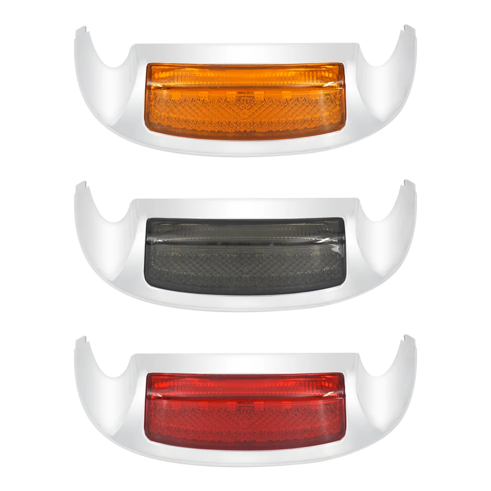 Fanale posteriore LED per moto, parafango posteriore sminuzzato per moto Parafango posteriore