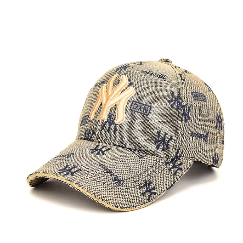 Baseball cap trendy adjustable anti-uv anti-sun embroidery golf four seasons