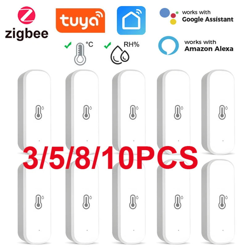 TuyaZigBeeSmartTemperatureHumiditySensorSmartHomeTemperature