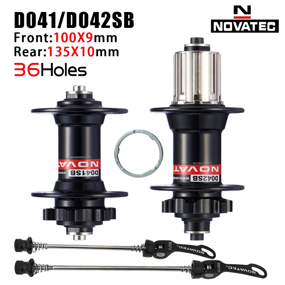 Jeu De Moyeux VTT - 32 Trou - Frein à Disque - 8-11 Vitesses | Compatible Shimano