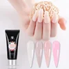 BOZLIN 60ML Poly Nail Gel Semi Permanent Acrylic Glitter Extension Crystal Nail Art Fast Builder Hybrid Varnish Soak Off UV Gel 1