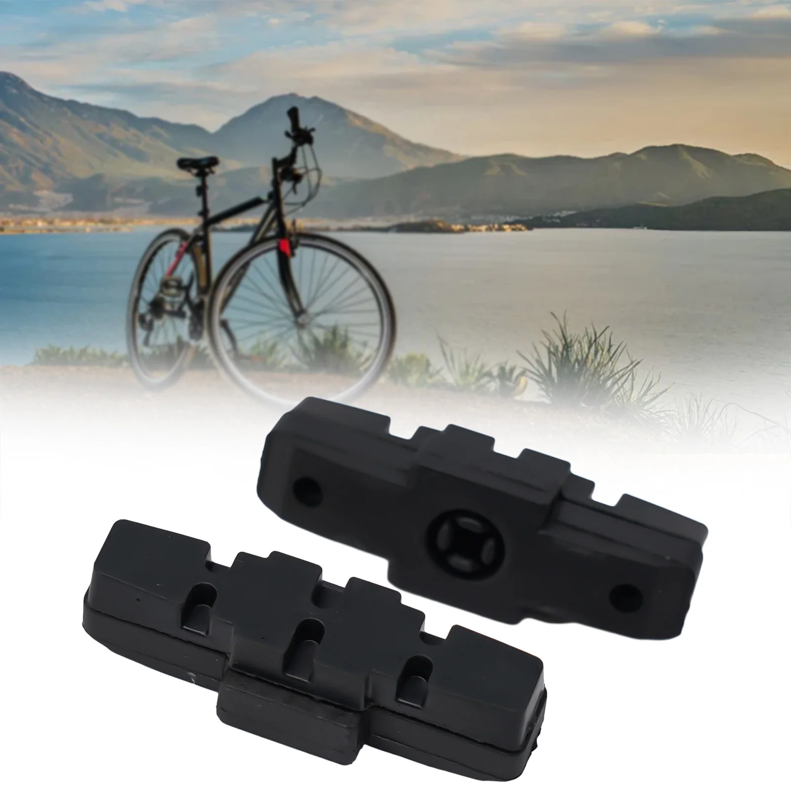 

1 Pair Bicycle Brake Shoe Road Bike Brake Pads System Bracket For HS11/ HS22/ HS33 HS33 R Trial HS33 R Firmtech Bicycle Parts