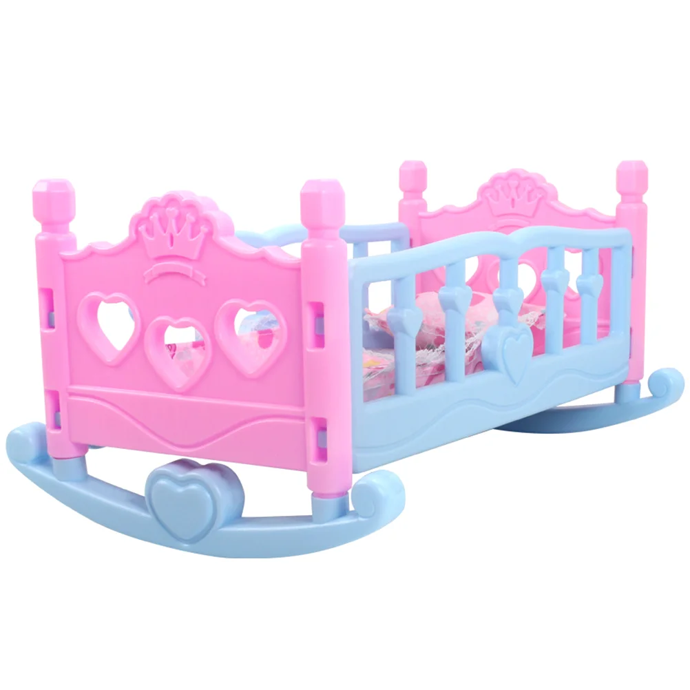 

Bed Kid Toy Shaker House Kids Pretend Play Cloth Furniture Baby Girls Toys