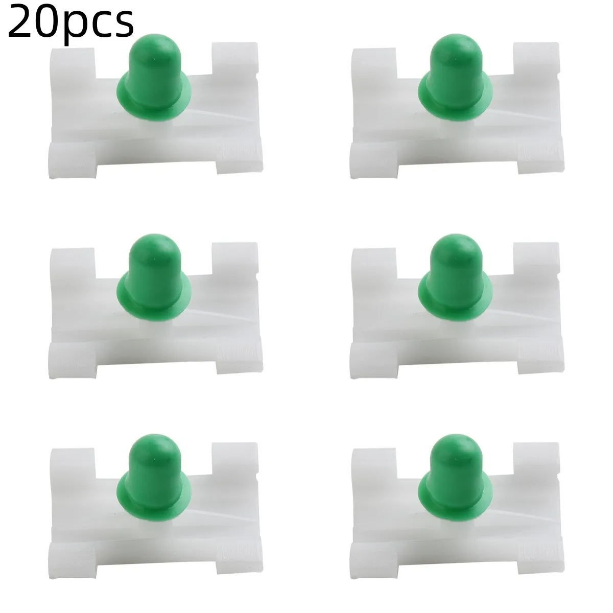 

20pcs Moulding Clip Nylon Retainer With Rubber Boot 51138166675 For BMW E38 E39 ForReplaces 71717421 For Auveco