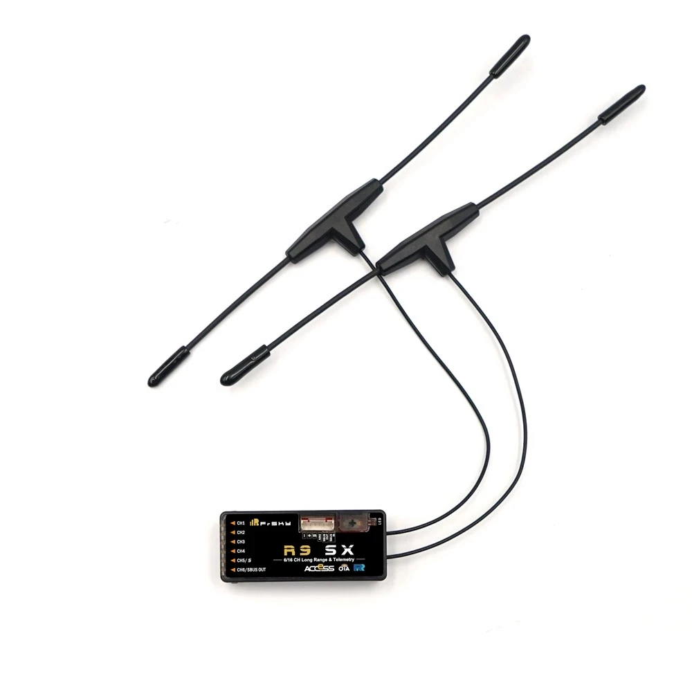 

FrSky R9SX Расширенный R9Slim + OTA доступ к дальнему диапазону приемника 868 МГц/915 МГц 6 ШИМ/16 SBUS (CH16 RSSI) для R9M Lite Pro/R9M 2019