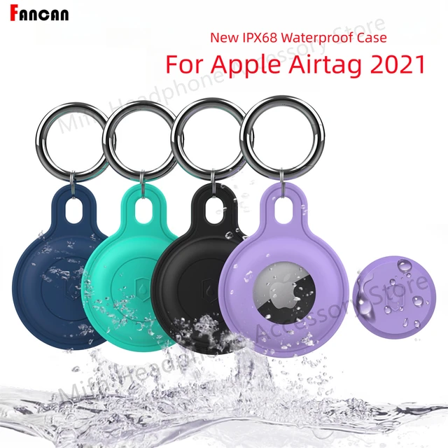 Airtag Case Waterproof Soft Silicon Protect Case For Airtag Apple