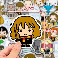 50Pcs Harried Potters Stickers  Funny Anime Waterproof for Phone Laptop Scrapbook Suitcase Kid's Toy Stickers Party Toys gift 2