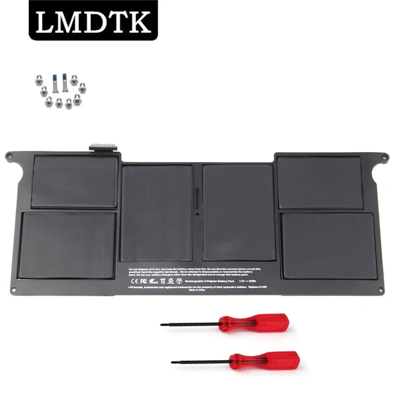 Lmdtk New Laptop Battery For Apple Macbook Air A1406 A1370 2011 Production A1465 2012 Version Mc965