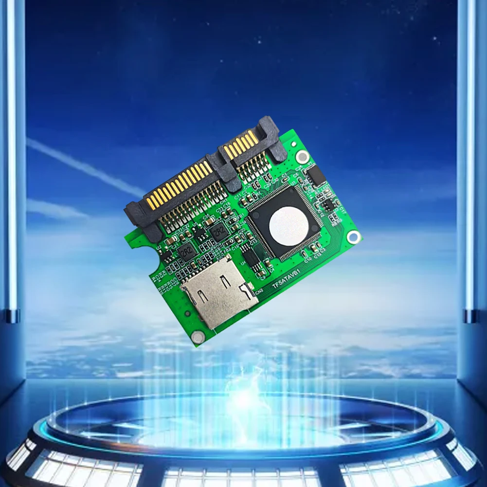 TF To Sata SSD Hard Disk Adapter Fast Transmission Memory Card To Sata Adapter Converter for PC Computer Laptop