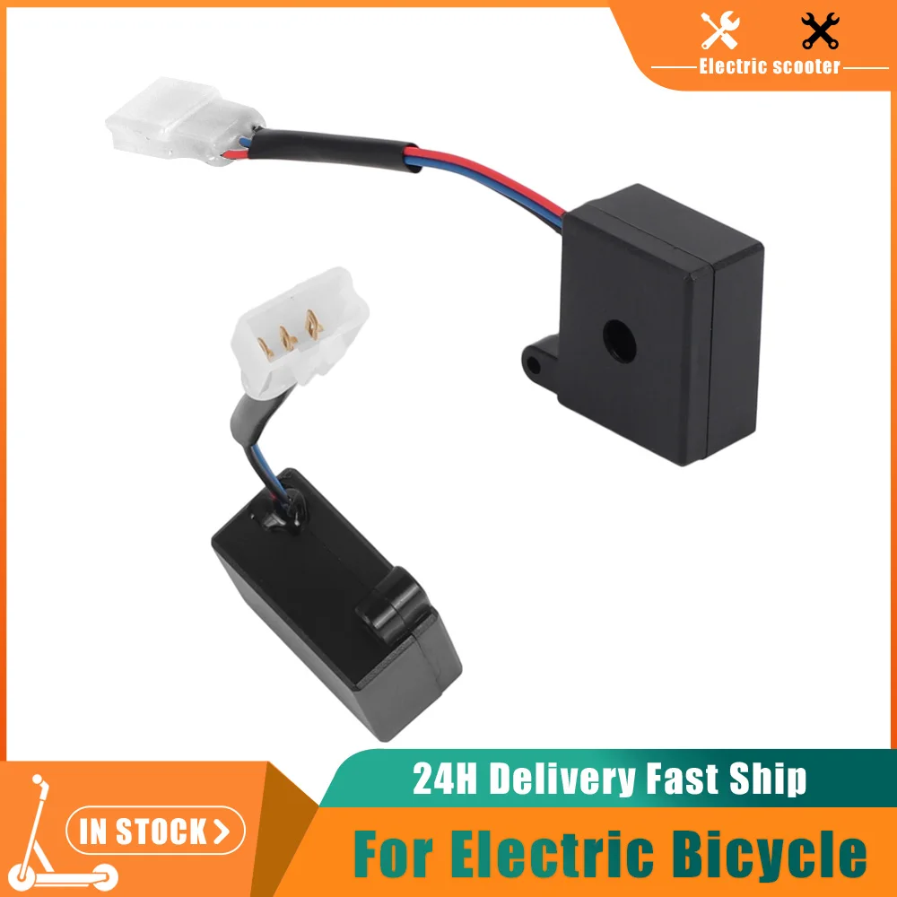 Bicicletta elettrica 48/60V LED Relè lampeggiante Indicatore di direzione Lampeggiatore a tre fili 12V Relè luci lampeggianti a LED per parti di bici elettriche