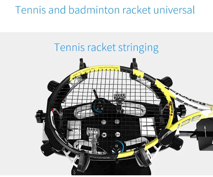 Factory Directly Table Manual Tennis and Badmintons Stringing Machine for Personal Use or Shop Use 3