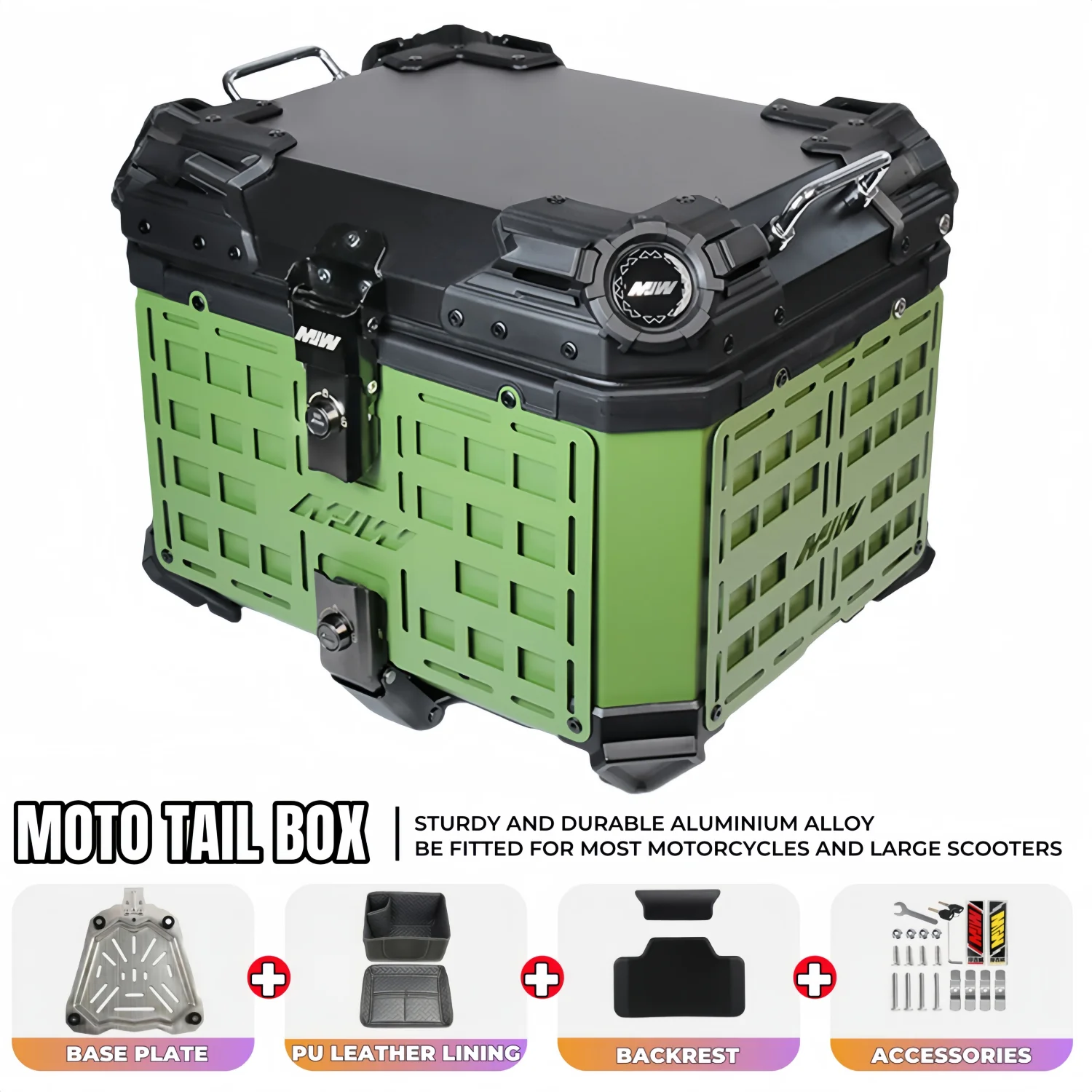 Aluminium-Alloy-Motorcycle-Top-Box-Thicken-Armor-Design-Motorcycle-Tail ...
