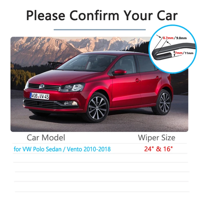 Balai d'essuie-glace avant et pare-brise pour Volkswagen VW Golf 7 MK7 2013  ~ 2019, 2 pièces, accessoires de nettoyage automobile - AliExpress