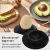 Soft Boiled Egg Holder Egg Cup Stackable Egg Coddler Cups With Base For Serving Breakfast Brunch Kitchen Table Decor 2