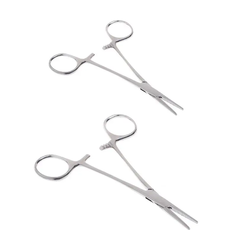 

Pet Hemostatic Hair Clipper Tweezer Scissors Dog Clamp Ear Supplies Ear Fur Trimming Scissor Dog Stainless Steel Grooming Tools