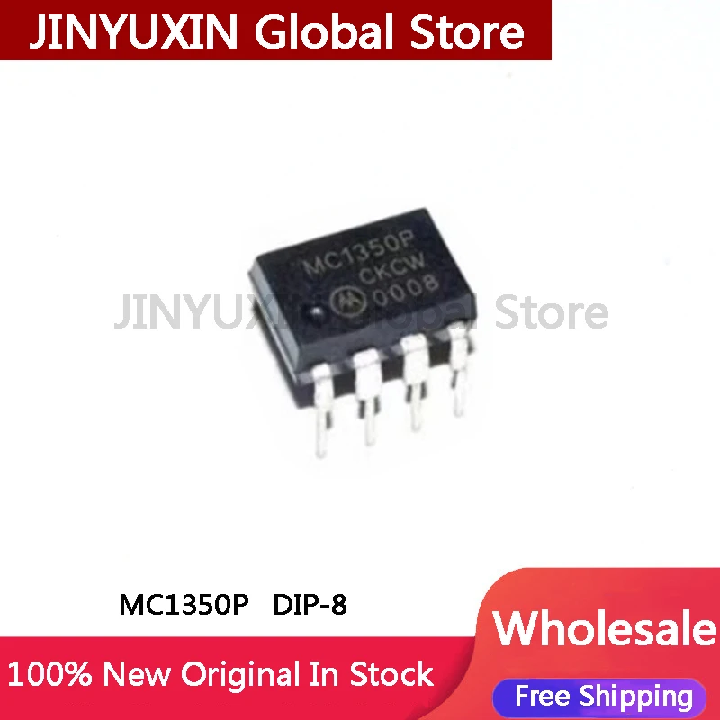 MC1350P MC1350 DIP 8 Monolithic IF Amplifier 50pcs|amplifier stage