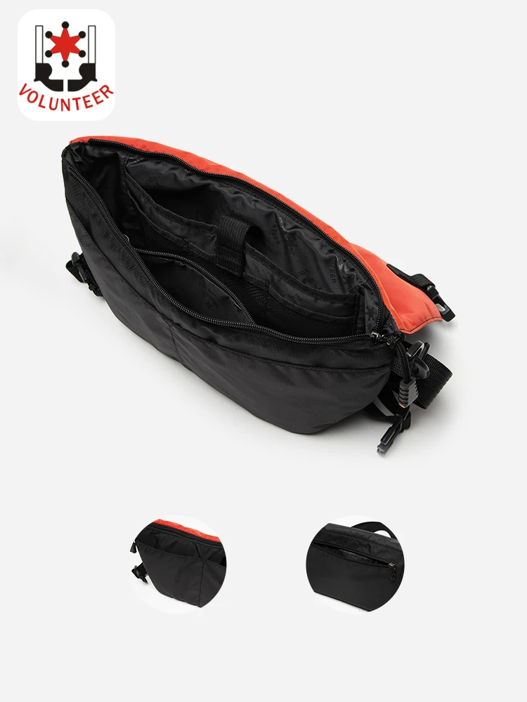Volunteer Cross-body for Men 2023 New Waterproof Fashion Oxford Large Capacity High Quality Laptop Casual Bags 1802-14