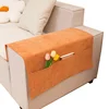 Sofa Armrest Organizer Pouch Sofa Cover Side Pockets For Storage Home Hanging Organizer Magazine Books Snacks Remote Control 5