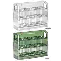30 Grids Egg Tray Organizer Egg Storage Box Large Capacity Household Egg Holder With Handle Home Egg Container For Refrigerator 1