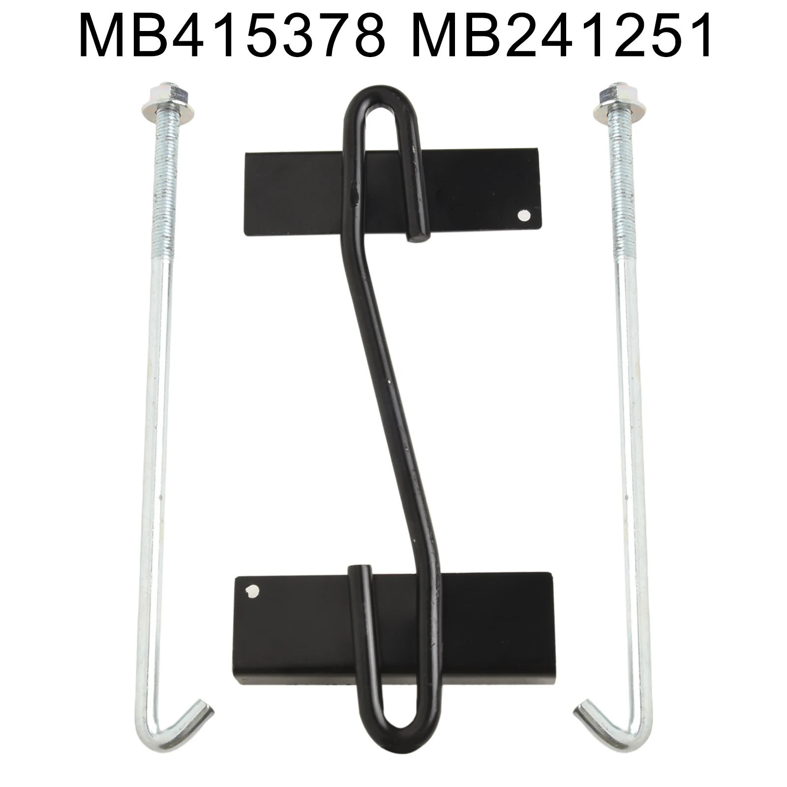 Car Battery Hold Down Bracket Fixed Battery Holder Hold Down Bolts For Pajero Montero MB415378 MB241251 For Car Truck Accessorie