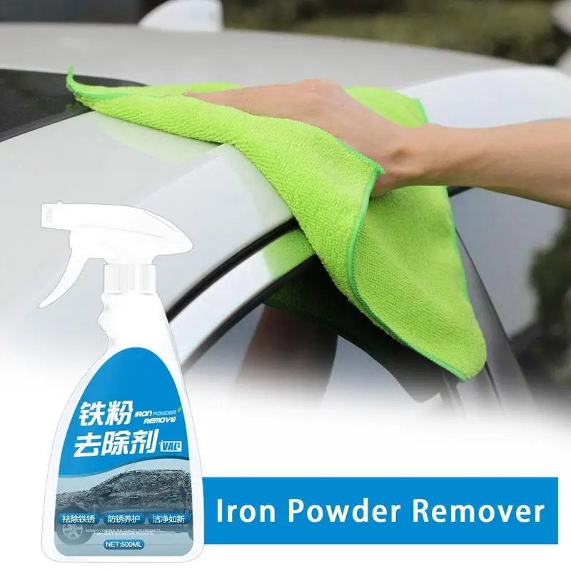  Powerful Rust Remover Spray,Car Rust Removal Spray with  Brush,New Multifunctional Metal Rust Remover for Car,Car Care Rust Remover  for Metal (3pcs) : Automotive