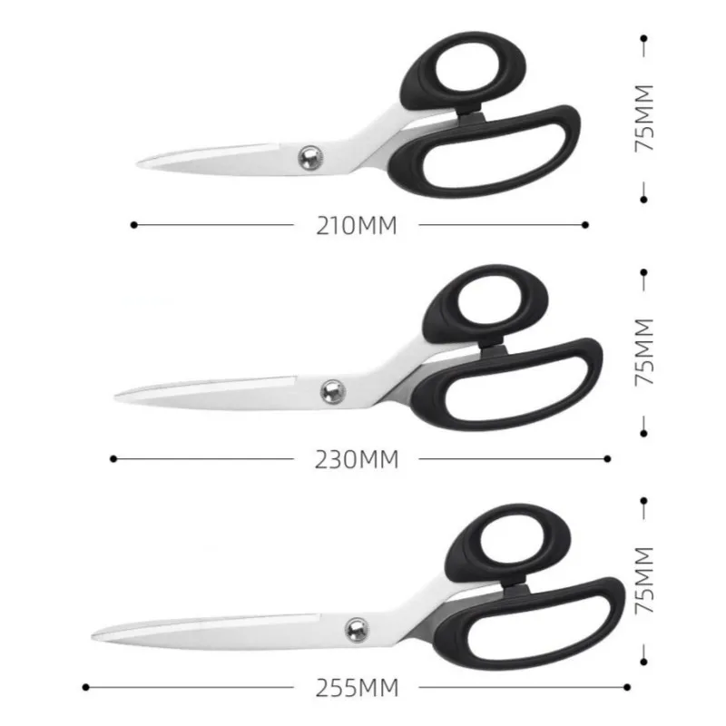Tailor Sewing Scissors 10/9/8inch Stainless Steel for Fabric Clothing Cutter Shears DIY Sewing Tools sewing scissors,tailor scissors