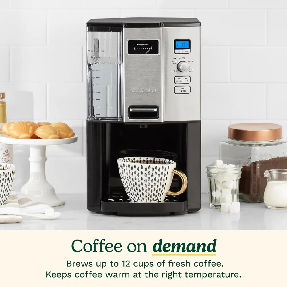 Coffee Maker, 12 Cup Programmable Drip,  Black 2