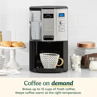 Coffee Maker, 12 Cup Programmable Drip,  Black 2