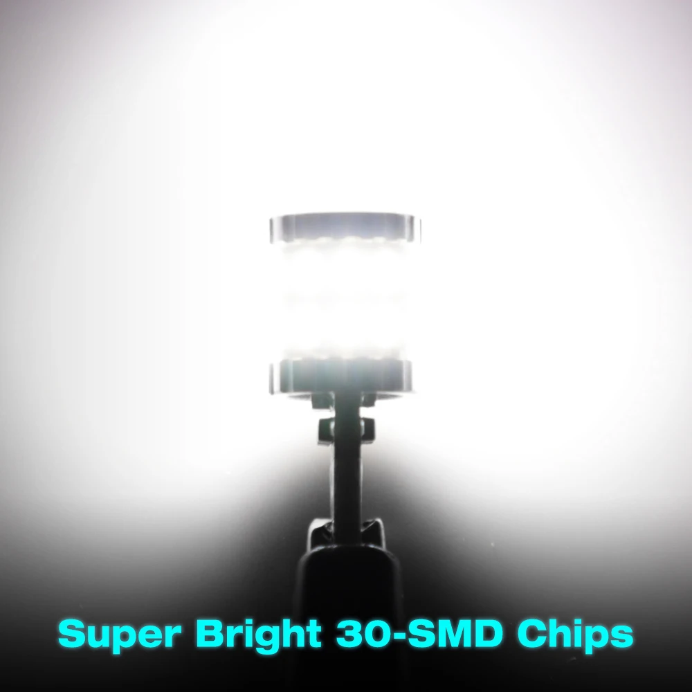 NOVSIGHT  Ʈ 3014 LED ڵ ׸   Ʈ Ŀ , 30LED , 6500K 300LM, ǰ T10 W5W, 10 