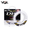 Japan Imported YGK 100M 100% Super Strong True DFC Fluorocarbon Fishing Line Carbon Line Front Wireway Transparent Monofilament 1