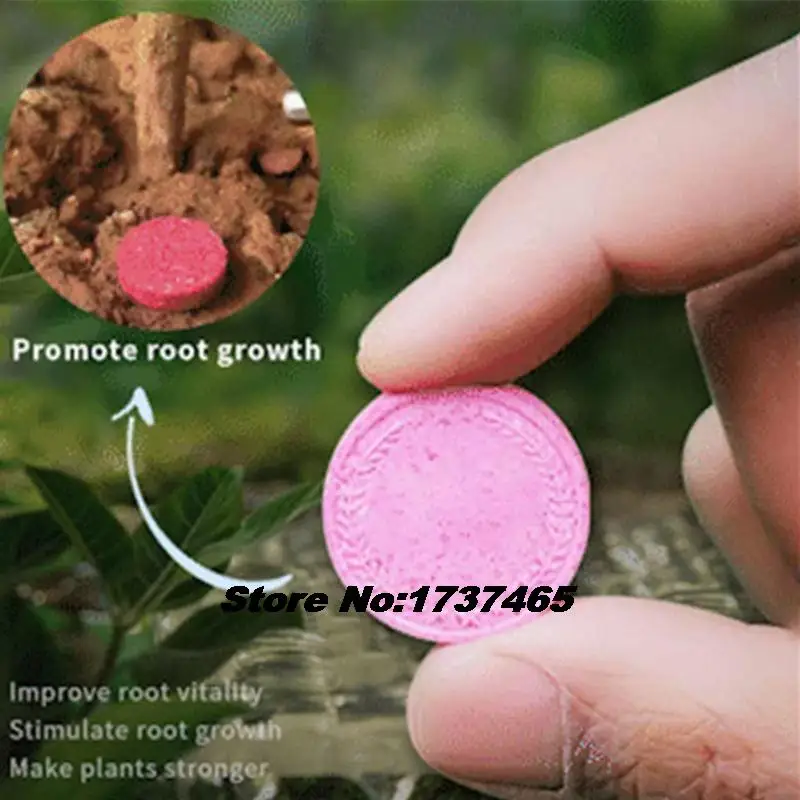 22 tablets/bottle Gardening Universal Slow-Release Tablet Organic Fertilizer Plant Flowers NPK Slow Release Agent organic fertilizer