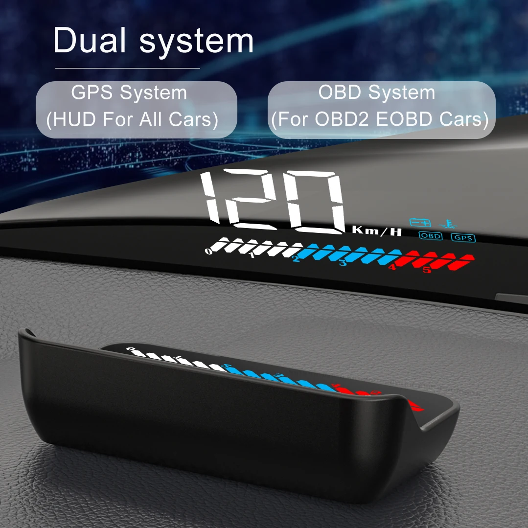 WiiYII M7 ڵ OBD2 GPS  ÷, ڵ   HUD ӵ ,    ׼