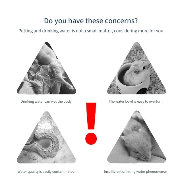 Hamster Toys Water Feeder Small 6