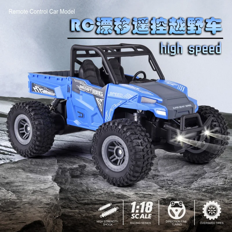 Camion télécommandée tout-terrain à grande vitesse 1/18