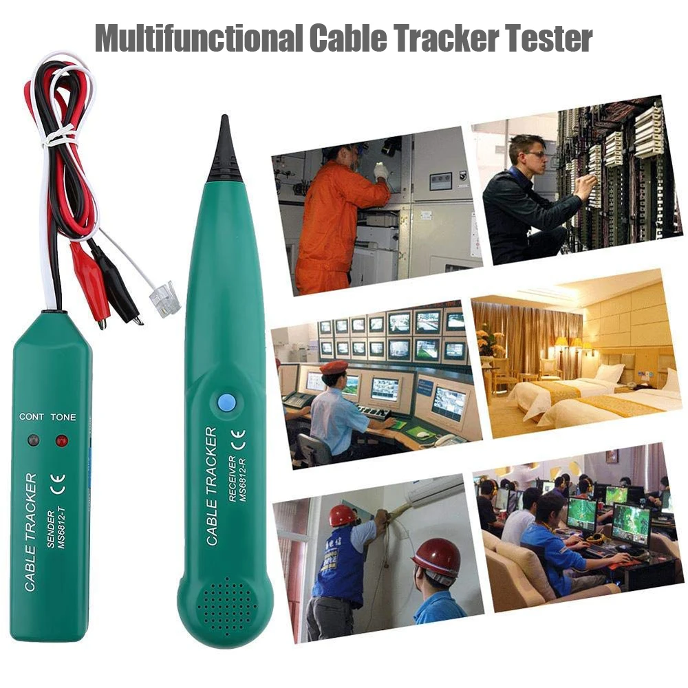 MS6812 Cable Tracker Tester Professional Line LAN detector UTP STP Telephone Wire Tracer Breakpoint location Diagnose Tone 3