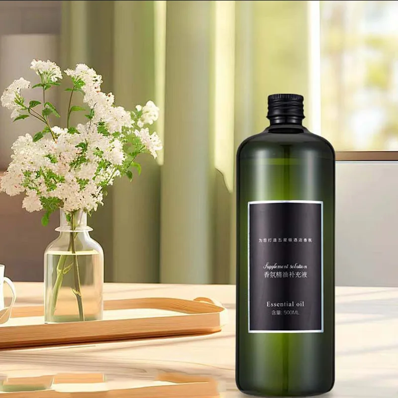 500ml Aromatherapy Essential Oil Supplement Liquid Air humidifier Aroma Machine Diffuser Ritz Carlton Oil Home Perfume
