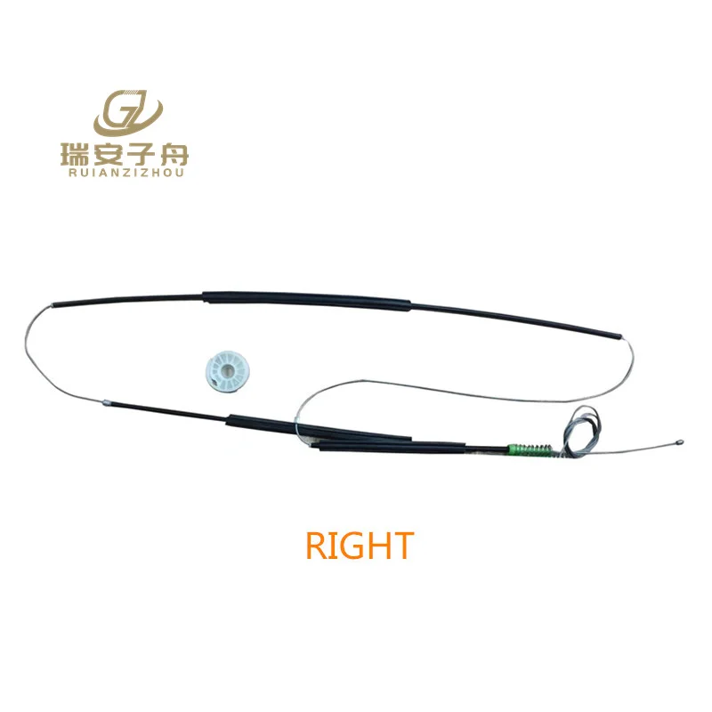 Window Regulator Repair Kit Cable Set Front Left Right for Audi Q7 4L 4LB SUV 2006-2015 4L0837461 4L0837462